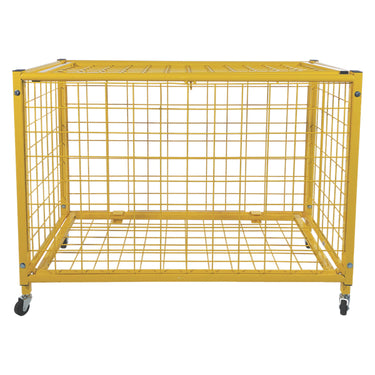 Full-Size Lockable Ball Locker, Yellow